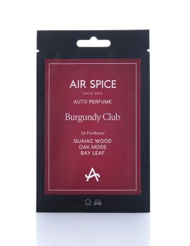 Zawieszka zapachowa do auta Burgundy Club