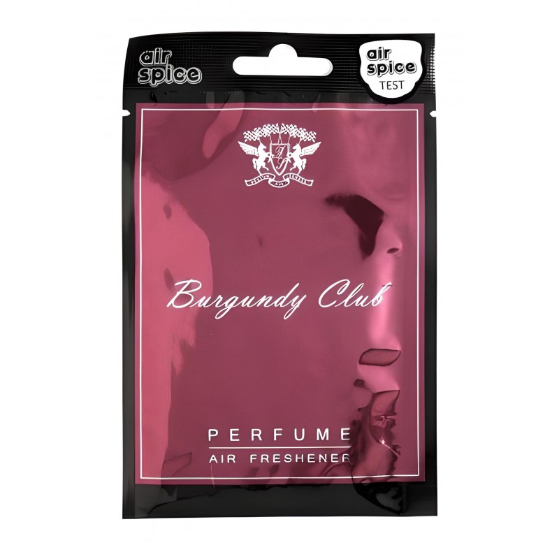 Zawieszka zapachowa do auta Burgundy Club